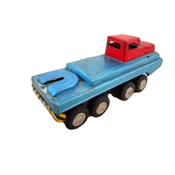 Vintage S.S International Sears Tin Truck Turnpike Hauler Japan Rare in good con - Picture 9 of 10